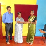 Sabeena Sarani donation to Livelihood Project